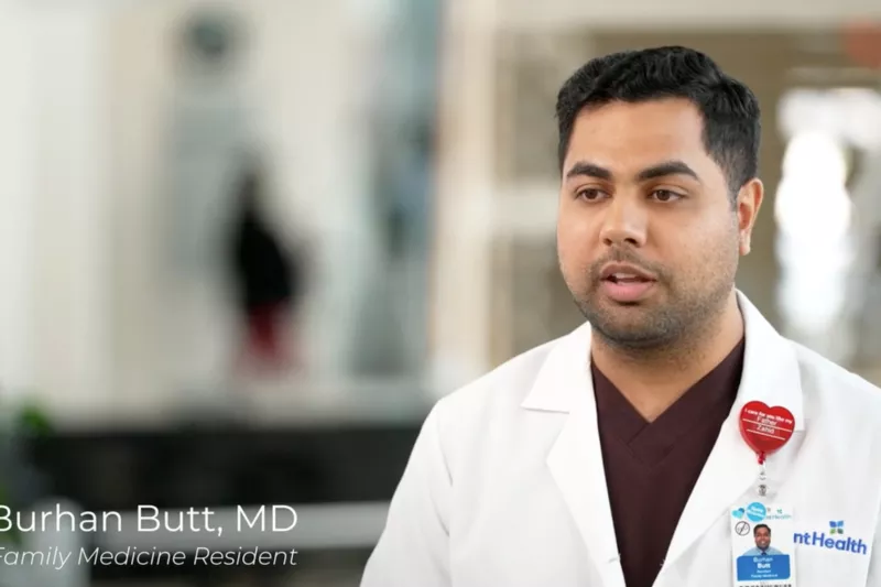 Burhan Butt, MD's testimonial video thumbnail.