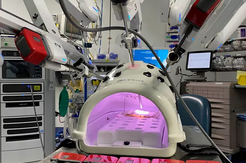 AdventHealth New Smyrna Beach first surgical robot 