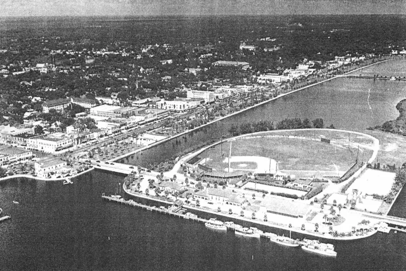 Historic Photo of the Jackie Robinson Ballpark, Home of the Daytona Tortugas