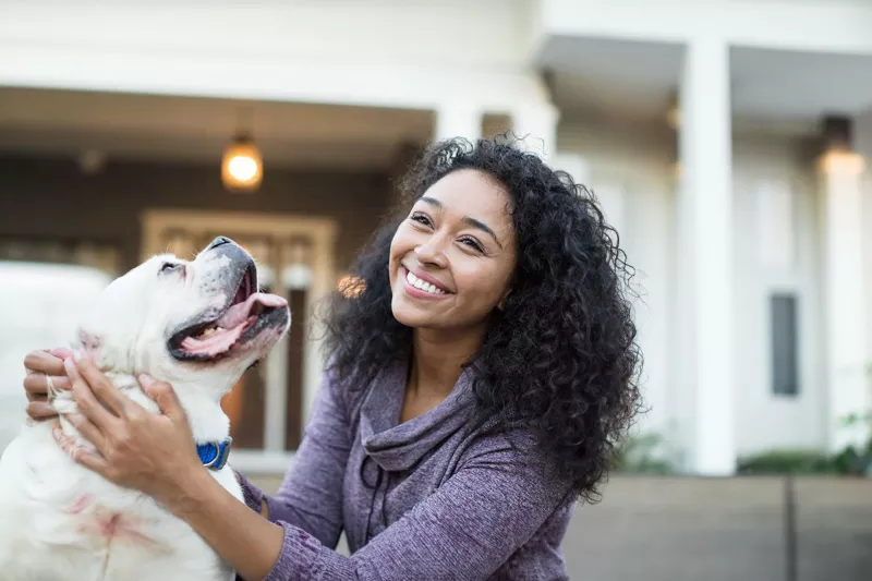 young-woman-with-her-dog