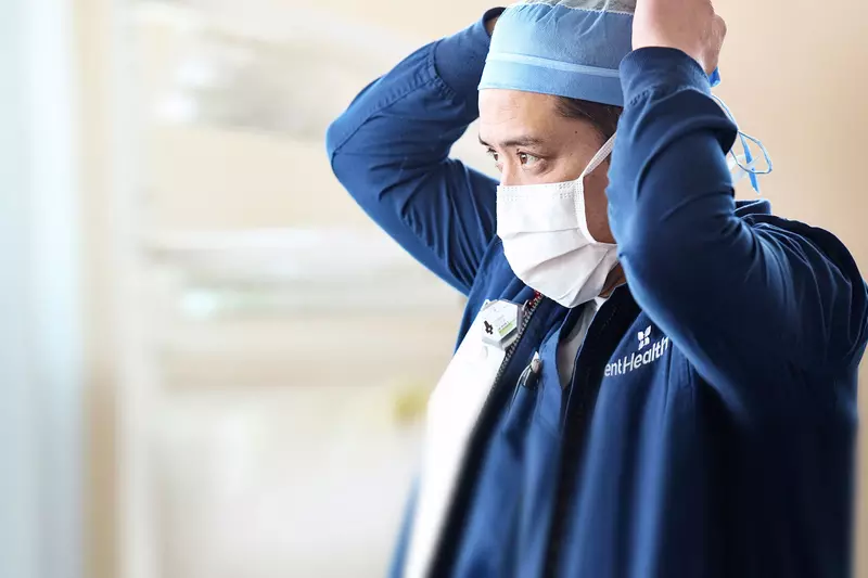 Male Nurse with Mask 