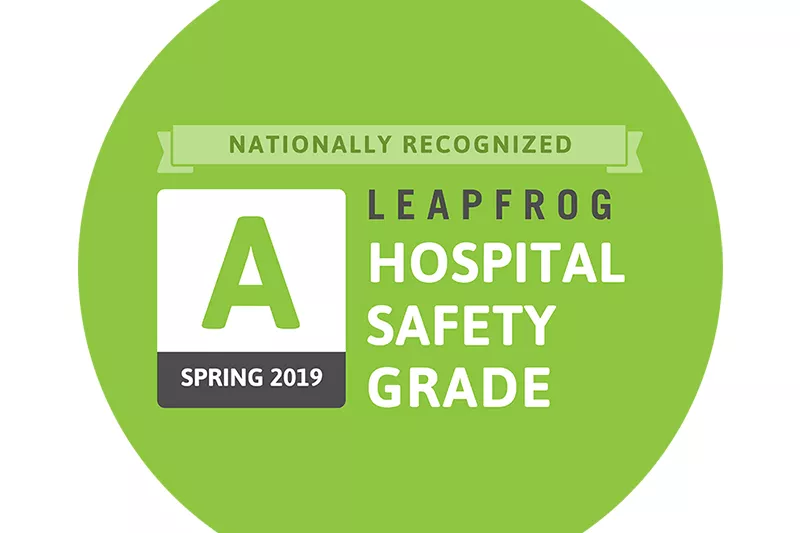 Leapfrog Hospital Safety A Grade for Spring 2019