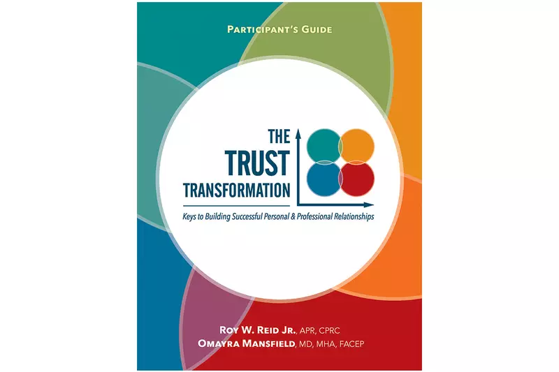 Front cover of The Trust Transformation, a book