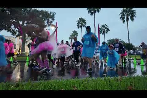 2024 AdventHealth Pink on Parade 5K - Celebration - Start Video