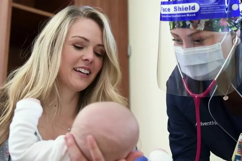 Babies in this Hospital are Wearing Tiny Face Shields - Motherly