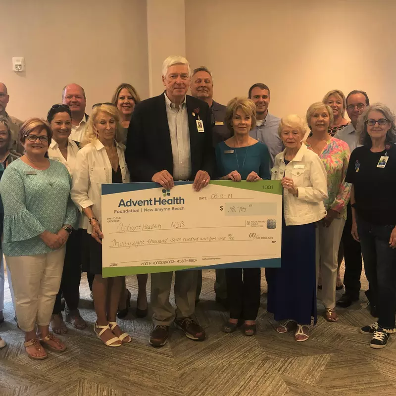 AdventHealth New Smyrna Beach Foundation Donates Nearly $40,000 to Hospital