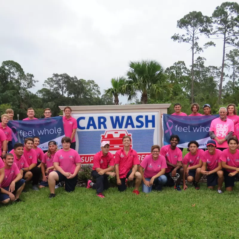 AdventHealth Teams Up with SuperWash Express to Combat Breast Cancer