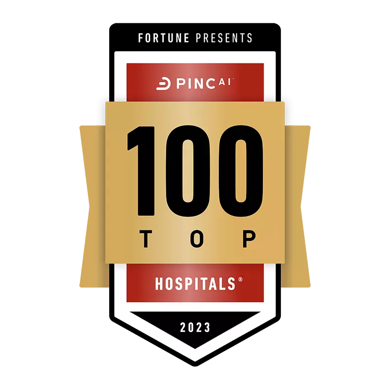 100 Top Hospitals PINC 2023 logo