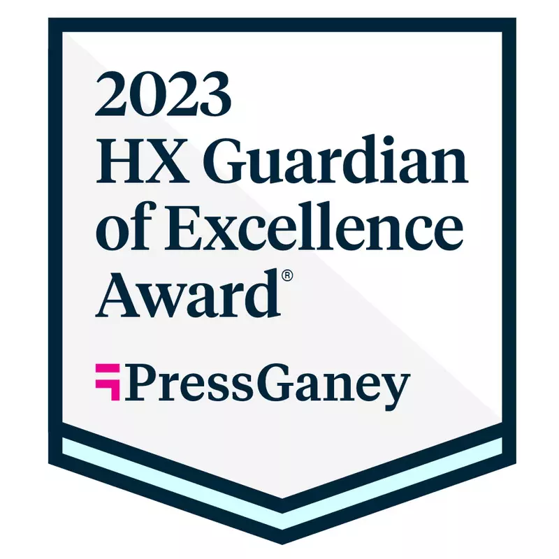 AdventHealth Sebring 2023 Guardian of Excellence Award Logo