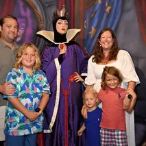 Heather Lowman-Spicher's family at Disney