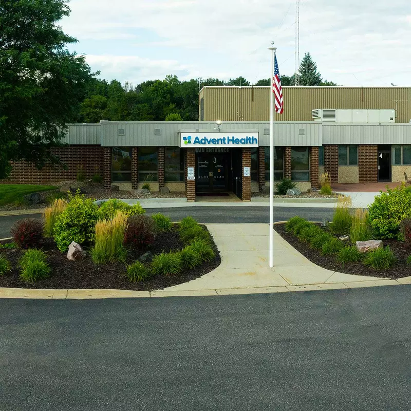 The front entrance of AdventHealth Durand