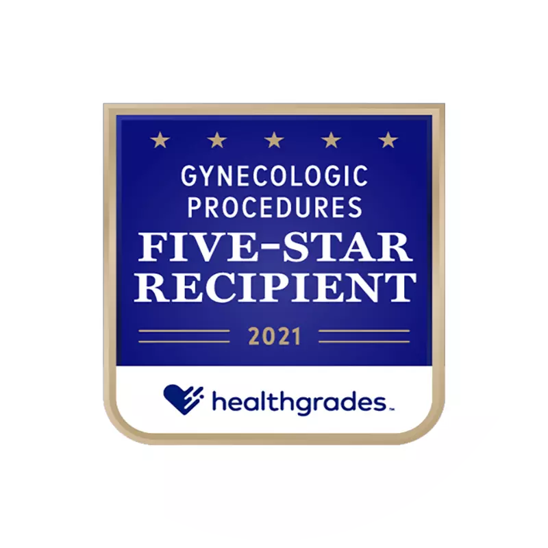 AdventHealth is a 5-star recipient in Gynocologic Procedures by Healthgrades