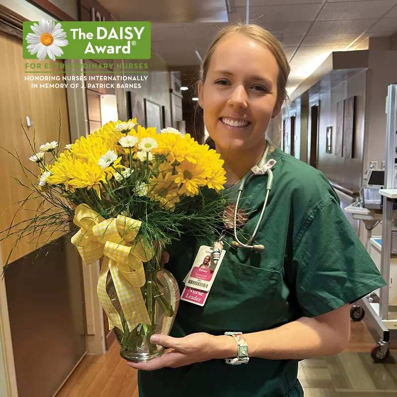 AdventHealth Hendersonville DAISY Award Winner Kept Patient Calm and Reassured through Challenging Labor and Delivery 