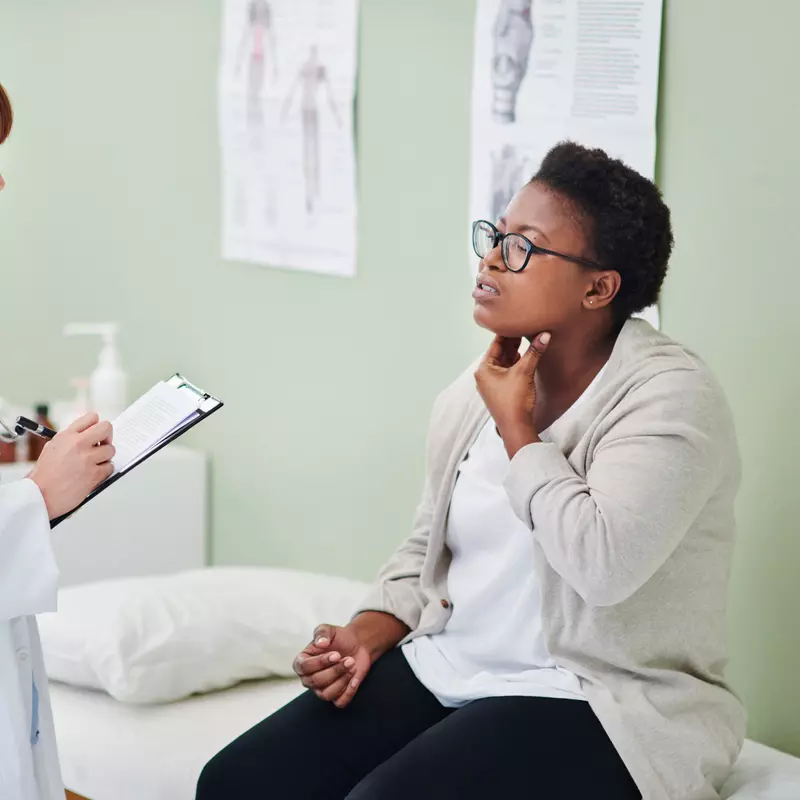 A Patient Speaks to Her Doctor About Symptoms She's Having