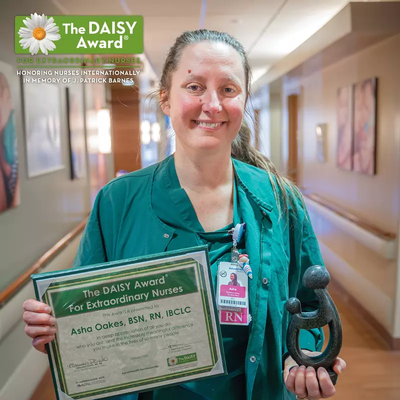 Extraordinary Compassion Earns AdventHealth Nurse the DAISY Award for Nursing