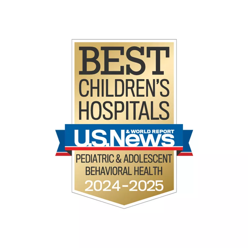 AdventHealth for Children is recognized by U.S. News & World Report as the best children's hospital for Pediatric Adolescent Behavioral Health.