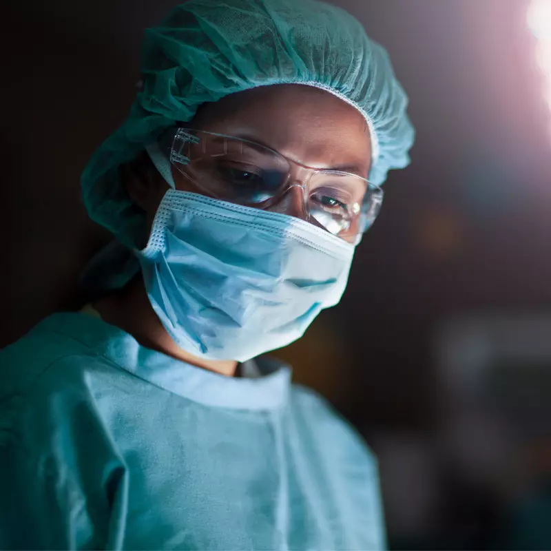 A Surgeon in an Operating Room