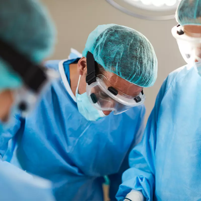 Three Surgeons Focus on a Surgery