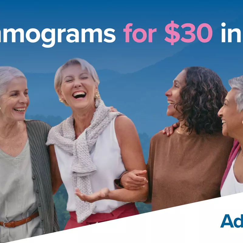 Mammograms for $30 in May