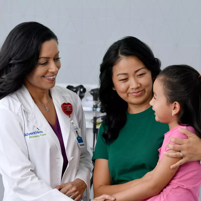 A Primary Care Physician Speaks a Girl and Her Mother