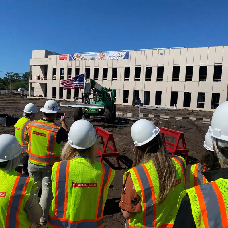 AdventHealth Palm Coast Freytag Medical Plaza Topping Out