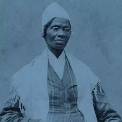 Sojourner Truth posing for a portrait