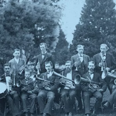 Band performing at an Adventist sanitarium
