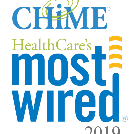 2019 CHIME HealthCare's Most Wired logo