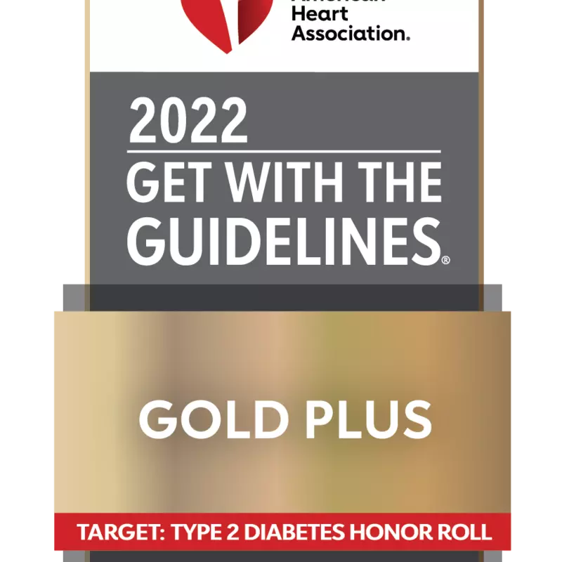 Get with the Guidelines Gold Plus Award Logo