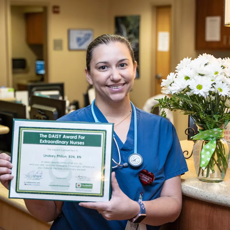 Newest AdventHealth DAISY Award Winner is Part of The Baby Place Care Team