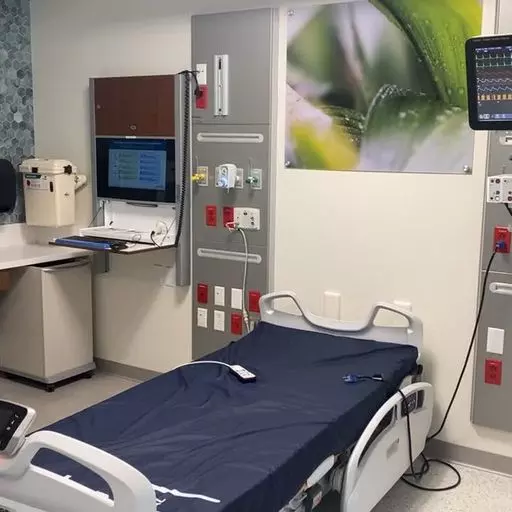 Patient Room in Newly Expanded Orthopedic Unit