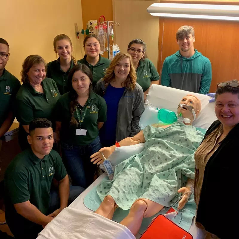Seniors from DeLand High School’s medical academy recently toured AdventHealth DeLand as part of the teenagers’ first step towards internships and job shadowing opportunities. 