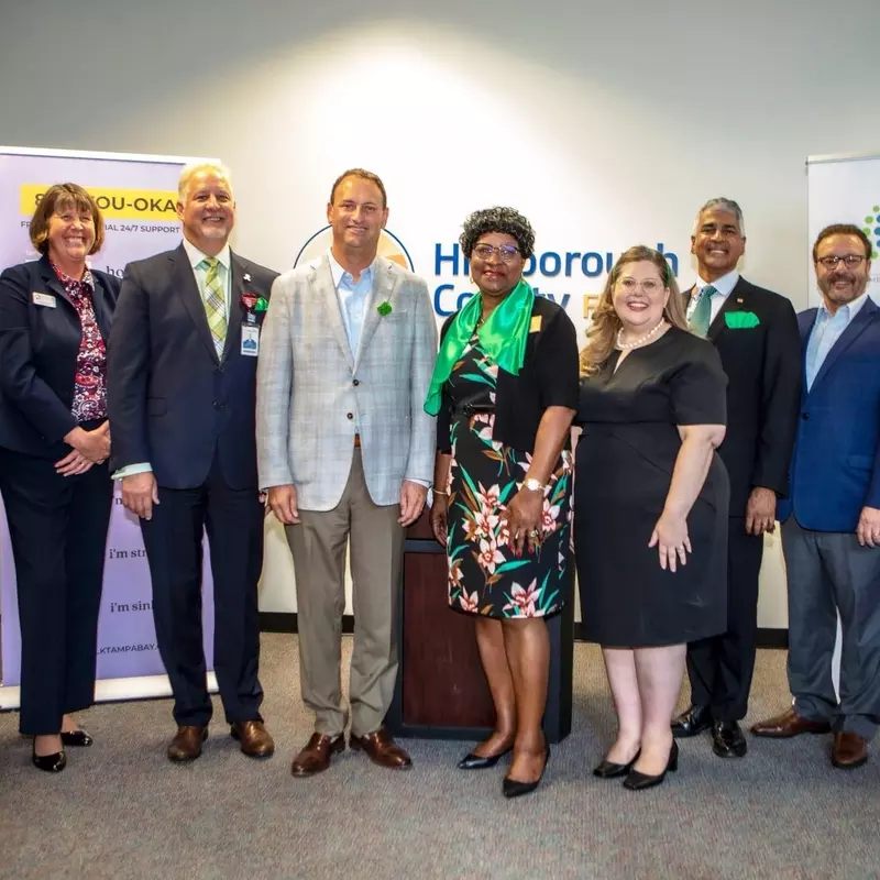 AdventHealth and community leaders with Tampa Bay Thrives