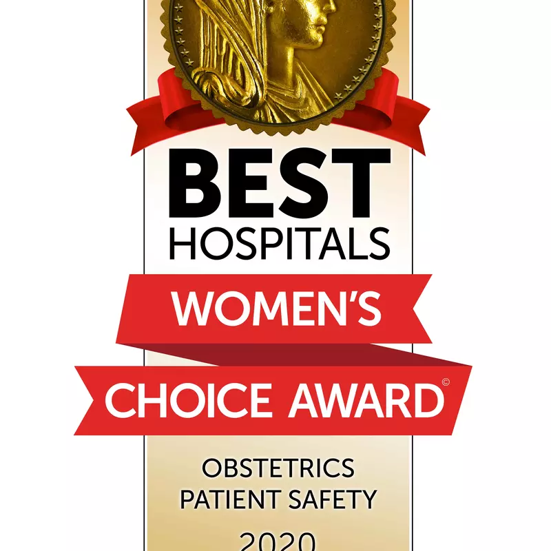 AdventHealth Wesley Chapel leads the way in Obstetrics and Patient Safety by The Women’s Choice Award®.