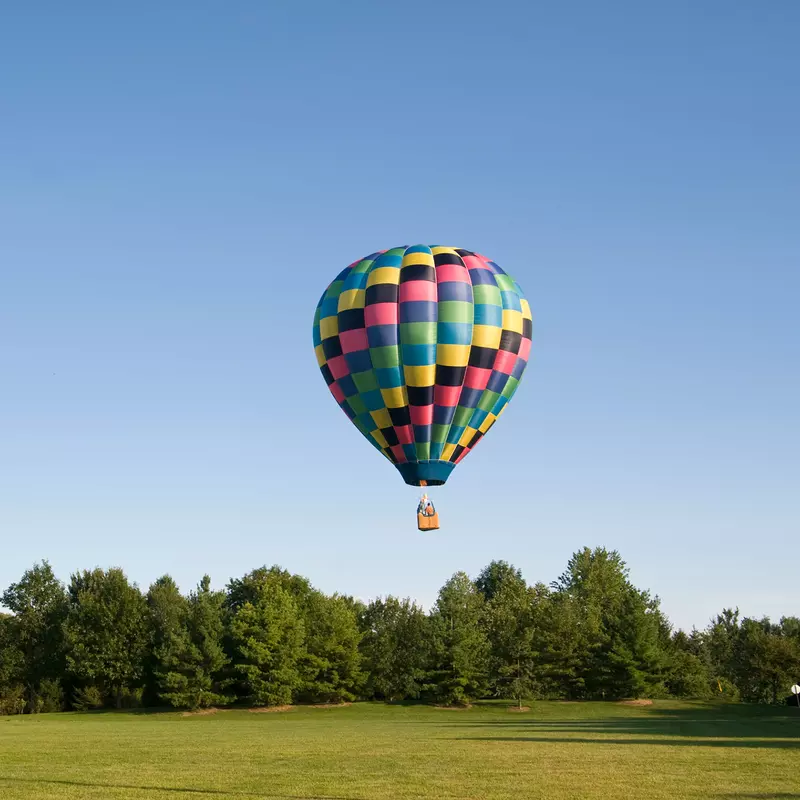 A Hot Air Balloon in Wesley Chapel, Florida