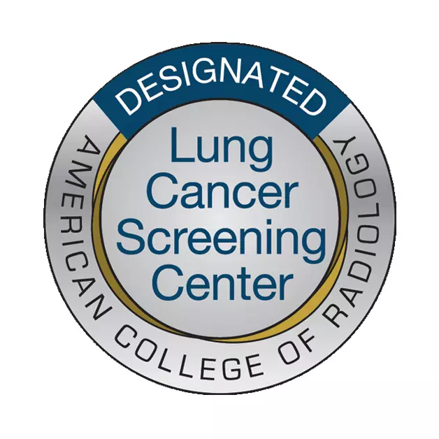 American College of Radiology Lung Cancer Screening Center of Excellence logo.