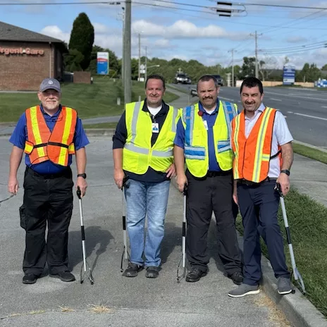 AdventHealth Gordon's Adopt-a-Mile Clean-Up