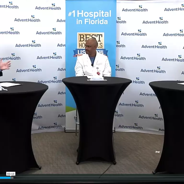 Host Jeff Grainger Interviews 2 Emergency Medicine experts on the AdventHealth Morning Briefing