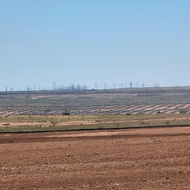 3,000-acre solar site in West Texas