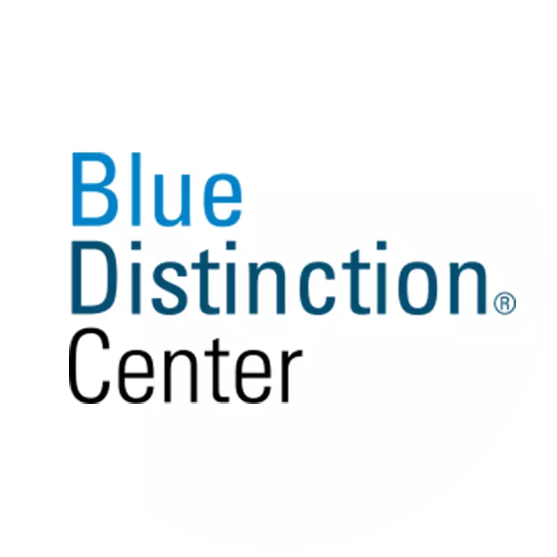 The Blue Distinction Center logo