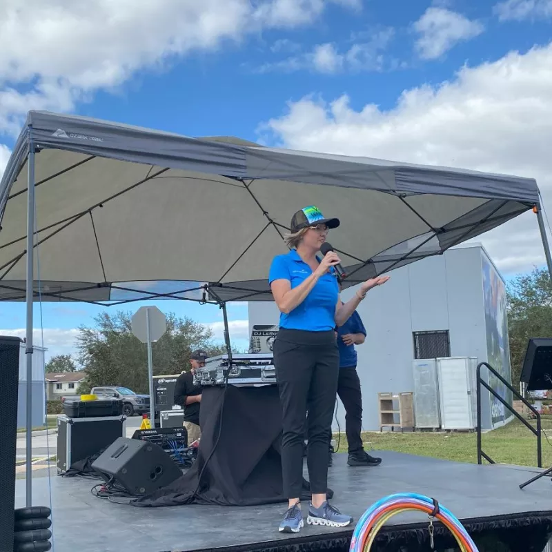  Christen Johnson, Vice President and Administrator of AdventHealth Wauchula closed the event thanking guests, AdventHealth employees, volunteers and vendors for their support of AdventHealth Wauchula. 