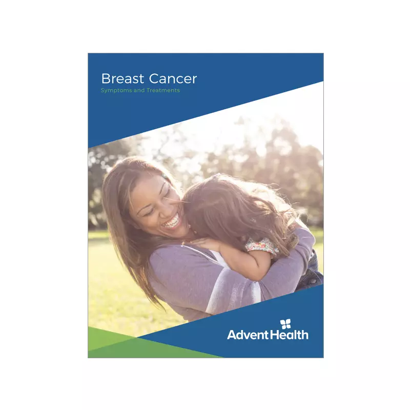 The cover page of the Breast Cancer Downloadable Guide