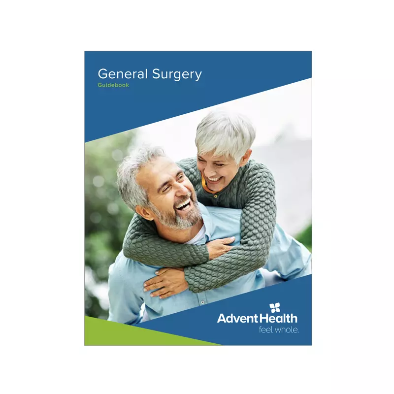 The cover page of the General Surgery Downloadable Guide