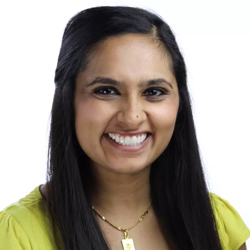 Headshot of Esha Patel, PharmD, BCPPS