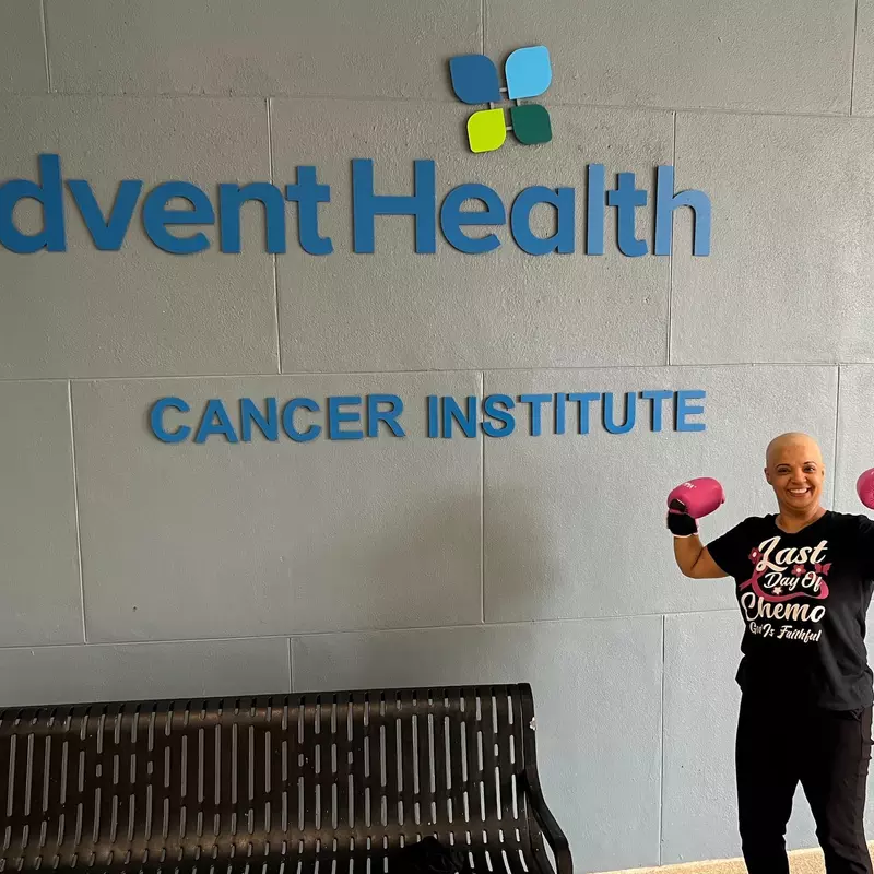 Now cancer free thanks to the treatment she received, DaSilva ensures other patients receive the same award-winning care at the AdventHealth Waterman Cancer Institute to address their physical, emotional and spiritual well-being. 