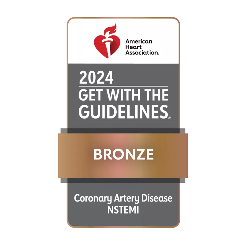 Get With The Guidelines Coronary Artery Disease NSTEMI Bronze