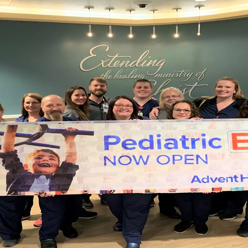 opening of the eight-bed pediatric ER at AdventHealth Waterman marks the completion of Phase II of a 111,000-square-foot, $85 million expansion.