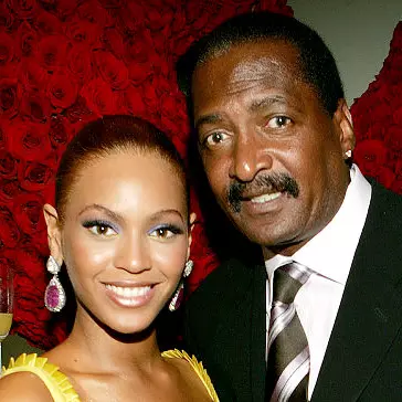 Beyonce and her father Mathew Knowles