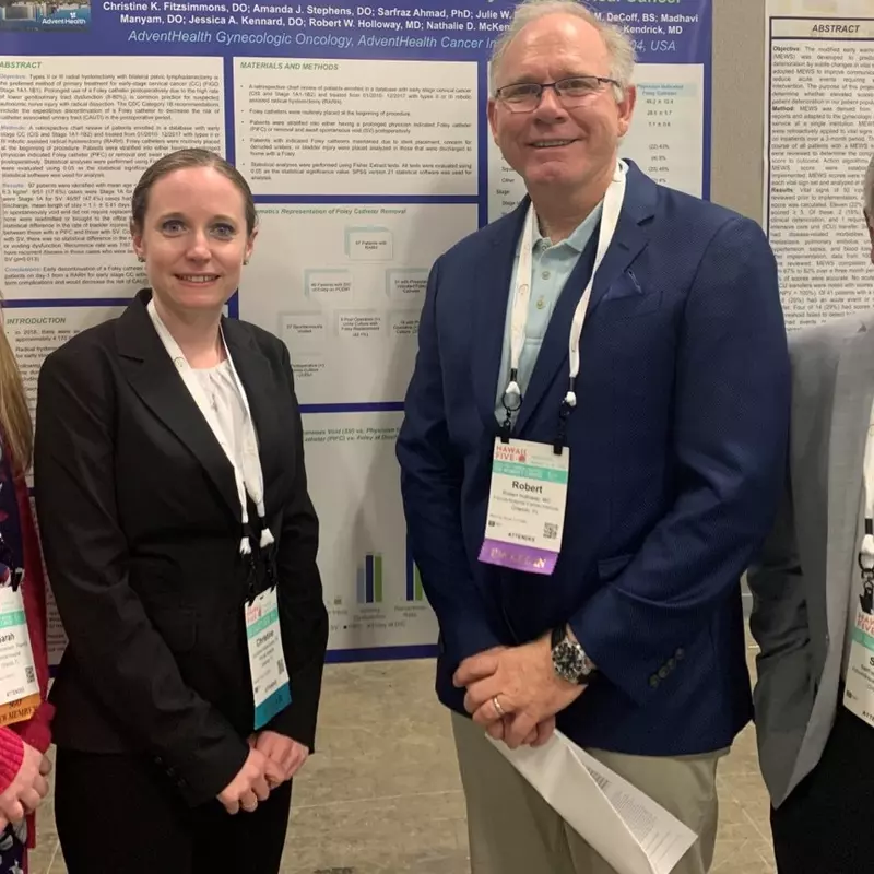 AdventHealth staff attend the gynecologic oncology annual meeting