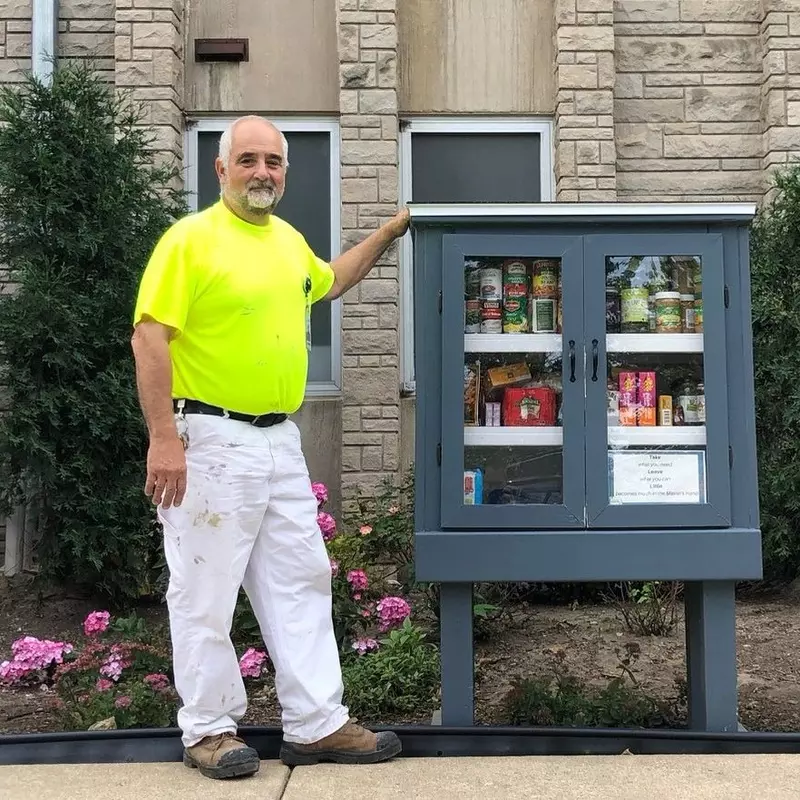 In the case of the new micropantry near AdventHealth Hinsdale, one good idea led to another.